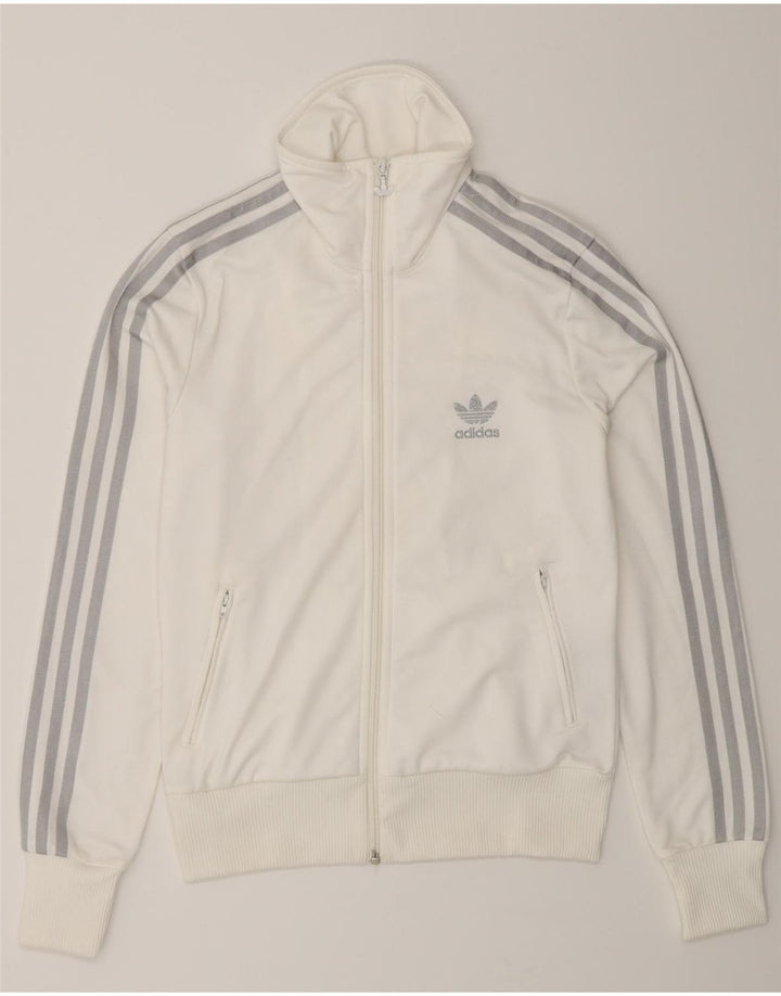 Adidas ženska gornja jakna trenirke EU 38 mali bijeli poliester