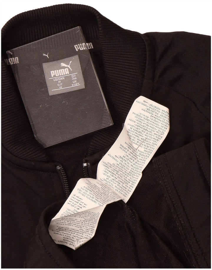 PUMA Gornja jakna trenirke za dječake 9-10 godina, crni poliester u boji