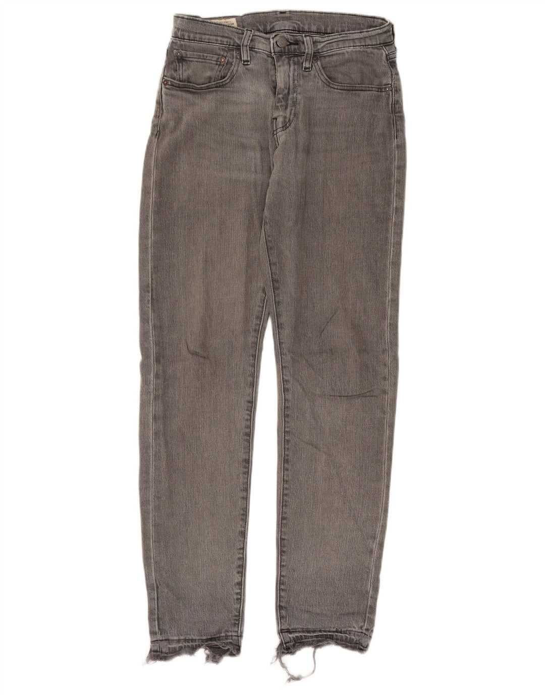 Levi's muške uske traperice W28 L32 sivi pamuk