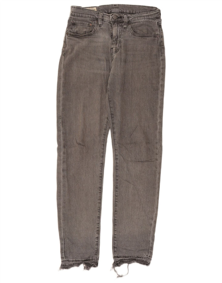 Levi's muške uske traperice W28 L32 sivi pamuk