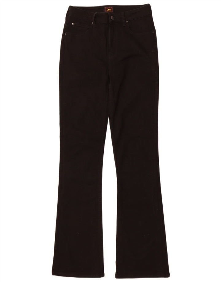 Lee Ženske Breese Bootcut traperice W28 L33 crni pamuk