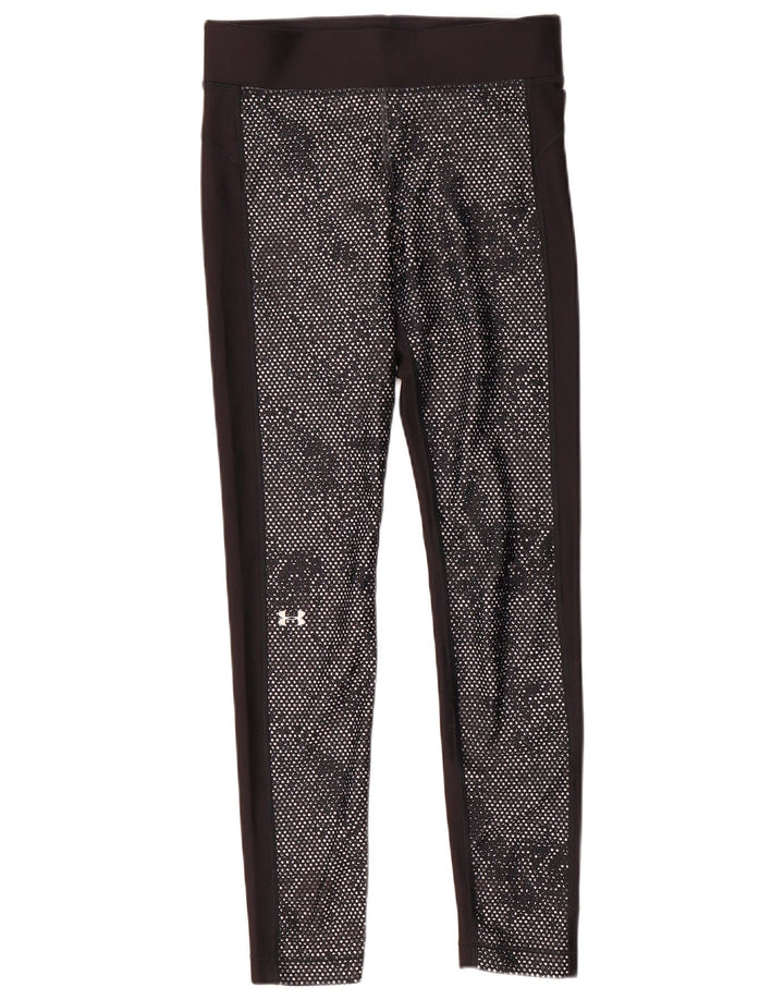 Ženske tajice Under Armour Heat Gear UK 14 Srednji crni poliester