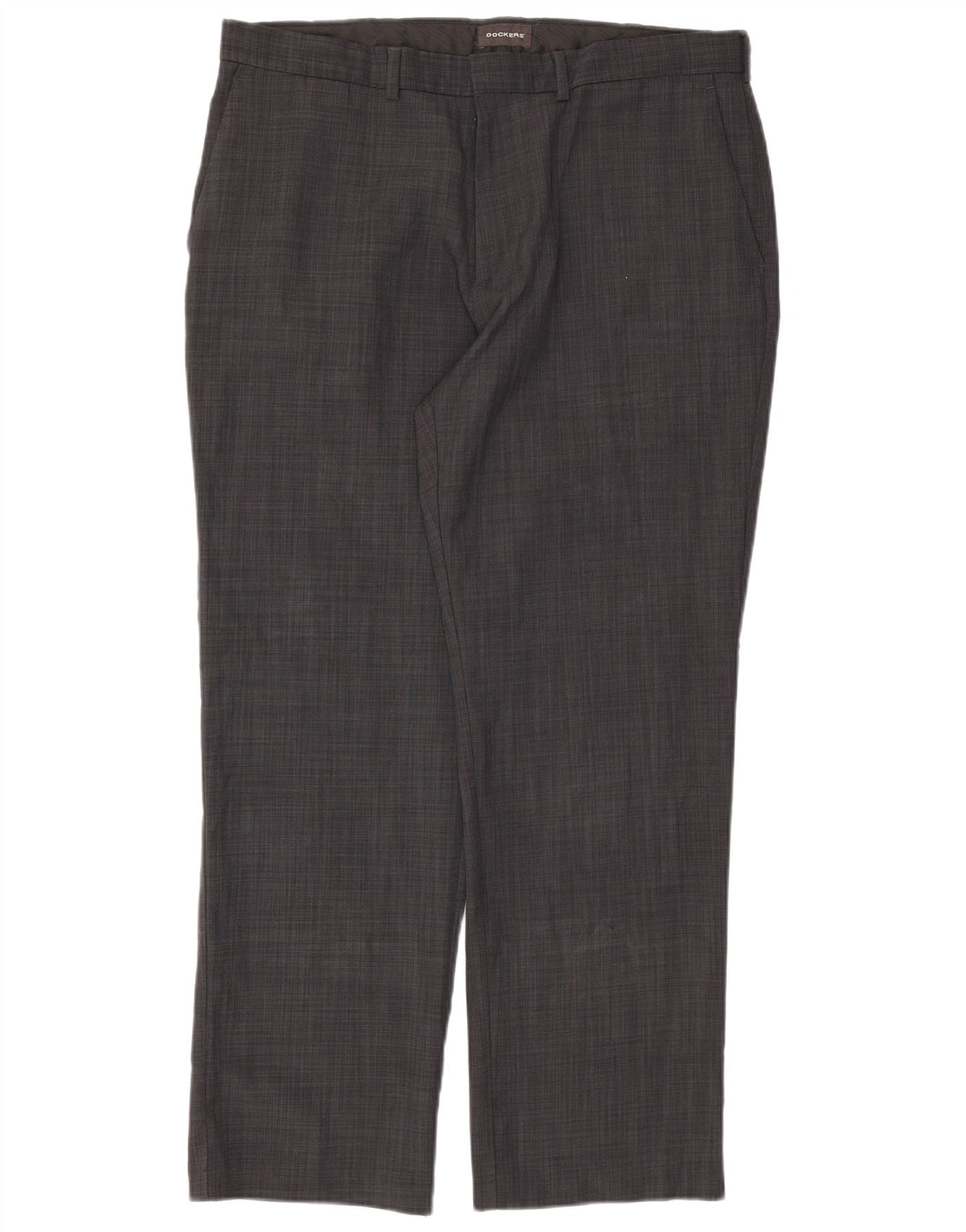 Dockers muške ravne chino hlače W36 L29 sive