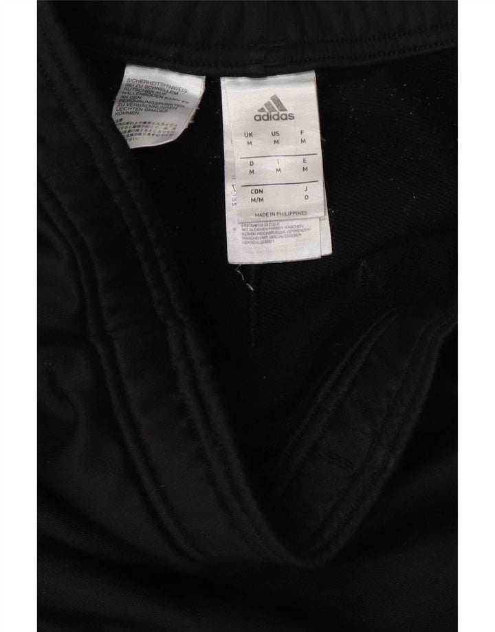 Adidas muške trenirke srednje crne poliesterske hlače