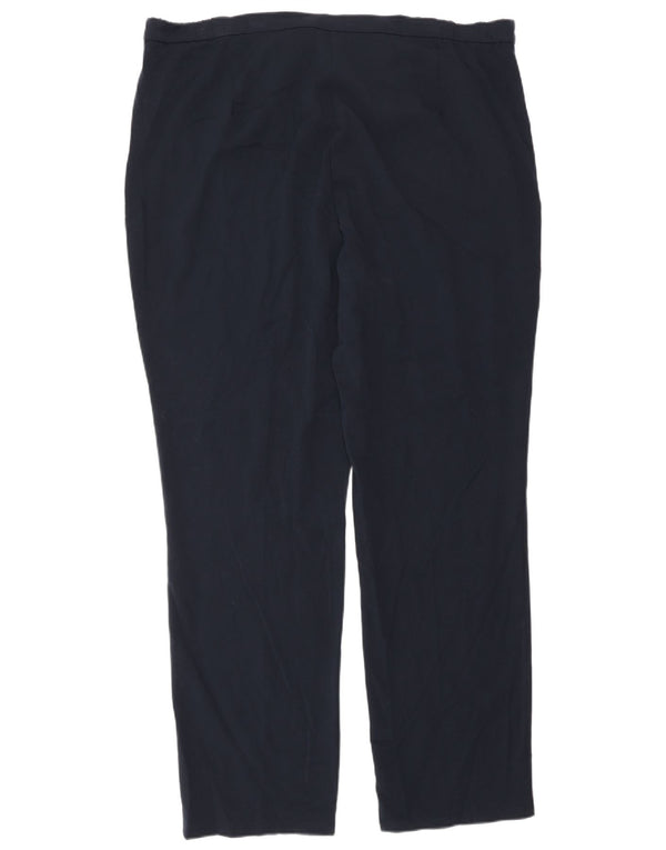 Marks & Spencer ženske uske skraćene hlače UK 18 XL W40 L23 tamnoplave