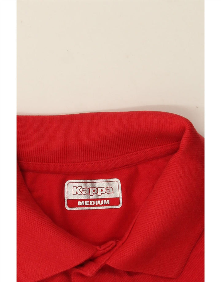 KAPPA Mens Polo Shirt Medium Red