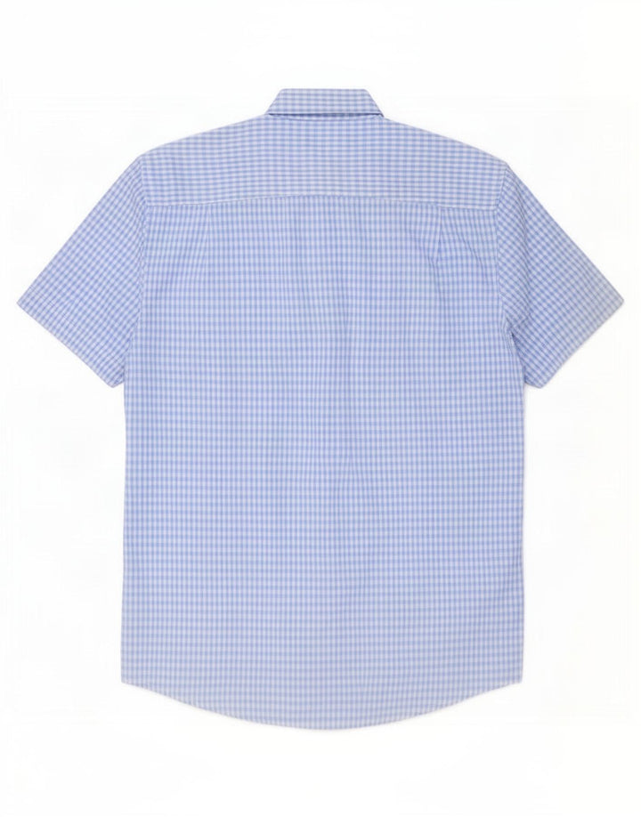 Pierre Cardin muška majica kratkih rukava standardnog kroja Srednje plava gingham