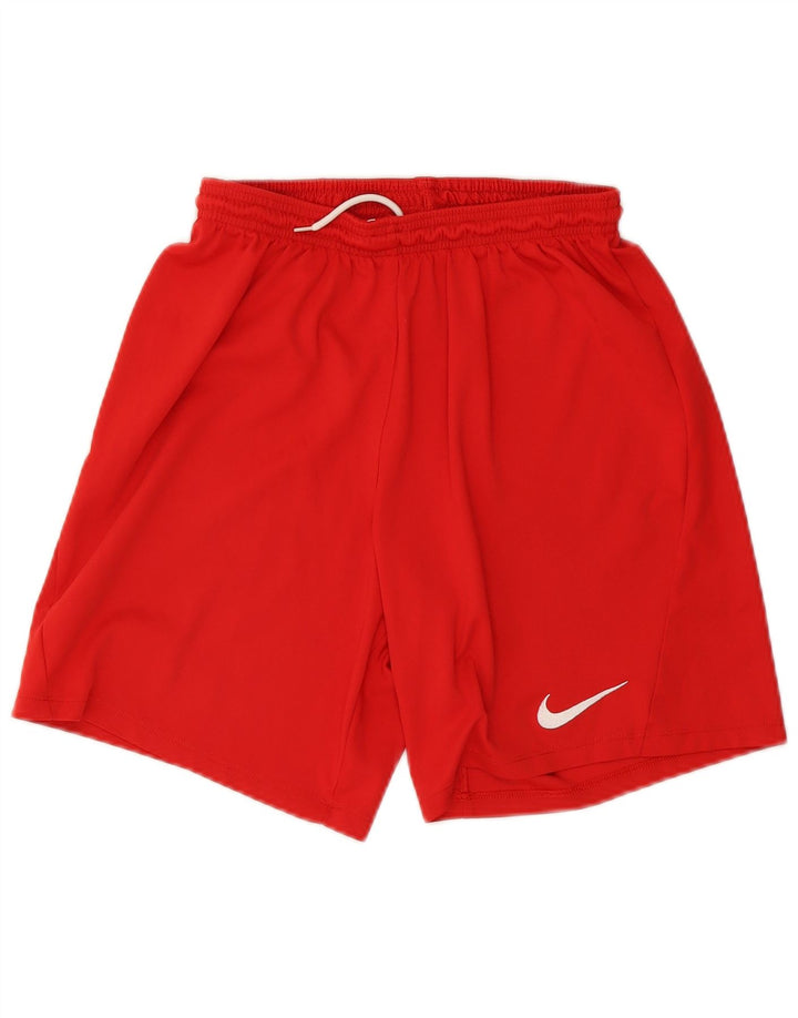 Nike muške Dri Fit Slim Fit sportske kratke hlače velike crvene boje od poliestera