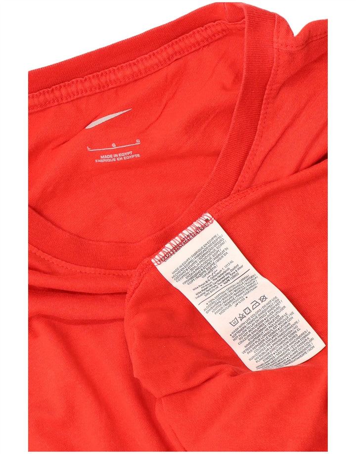 Nike muška majica kratkih rukava velika crvena pamuk