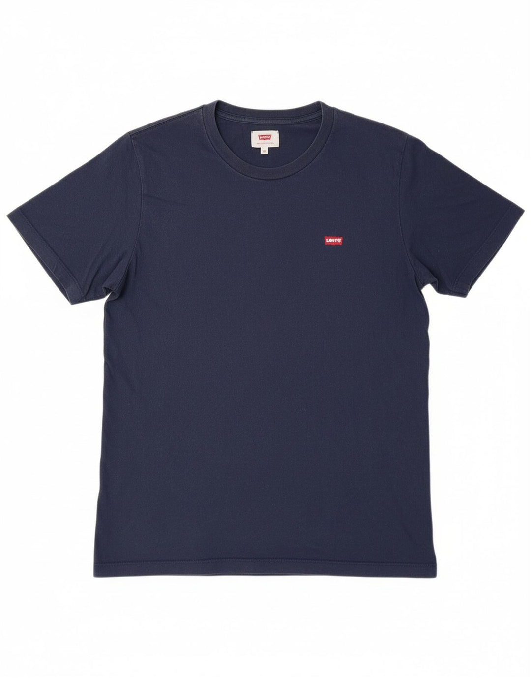 LEVI'S Mens T-Shirt Top XS Navy Blue Cotton