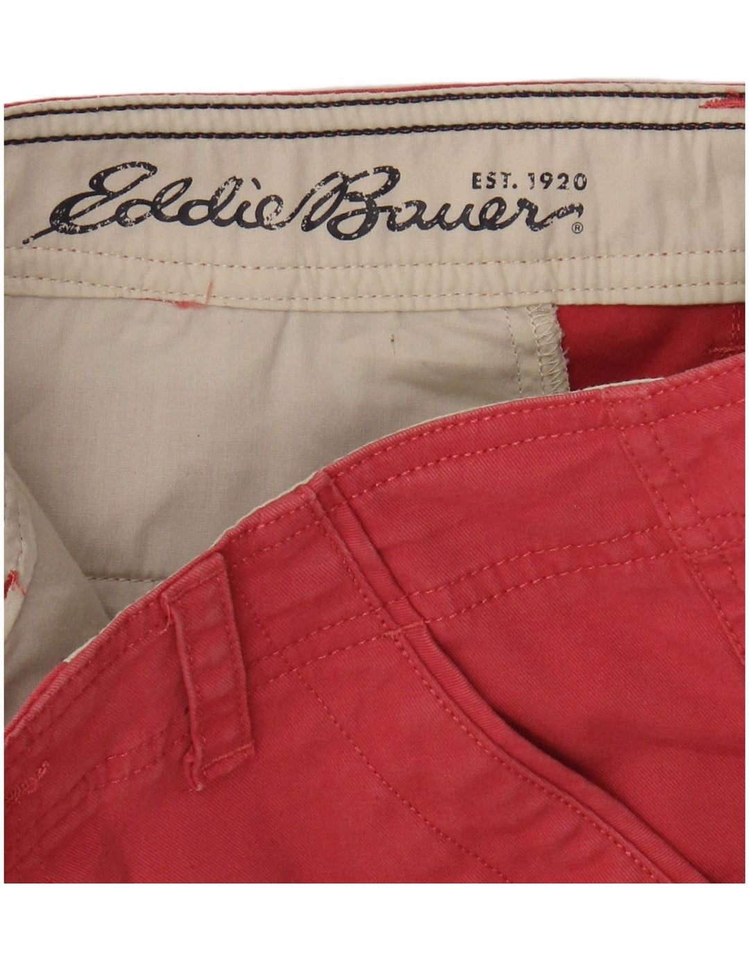 EDDIE BAUER Ženske chino kratke hlače US 2 XS W28, ružičasti pamuk