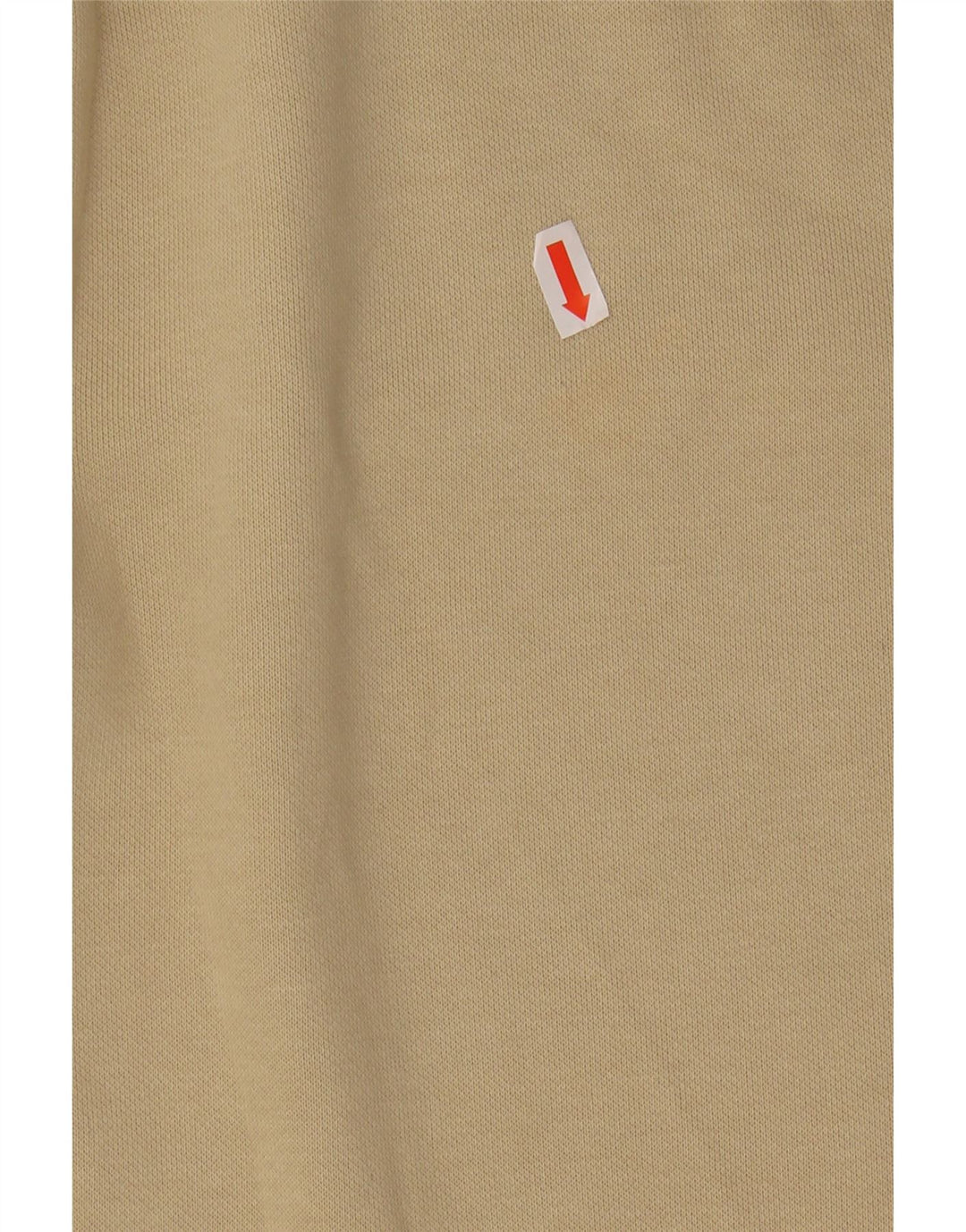 PUMA Mens Zip Hoodie Sweater Medium Beige Colourblock Cotton