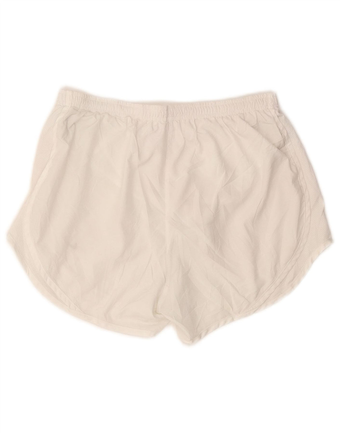 NIKE ženske kratke sportske hlače Dri Fit UK 14 Srednje bijeli poliester