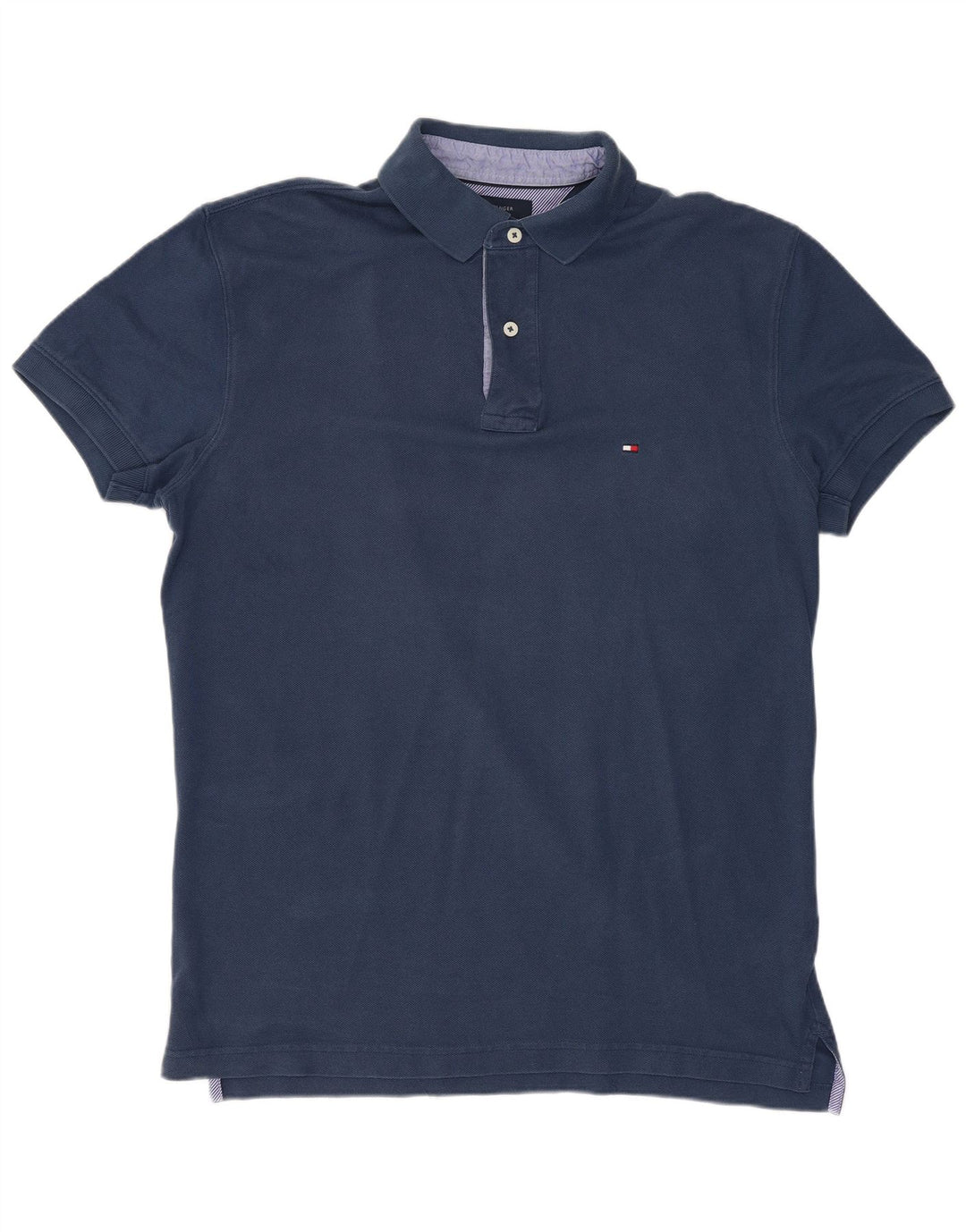 TOMMY HILFIGER Muška polo majica Srednje tamnoplavi pamuk