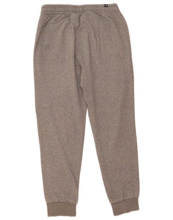 Puma muške grafičke trenirke Hlače Joggers Large Grey Flected Cotton