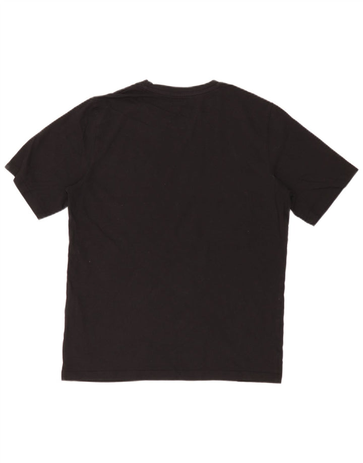 Jack & Jones muška majica kratkih rukava srednji crni pamuk