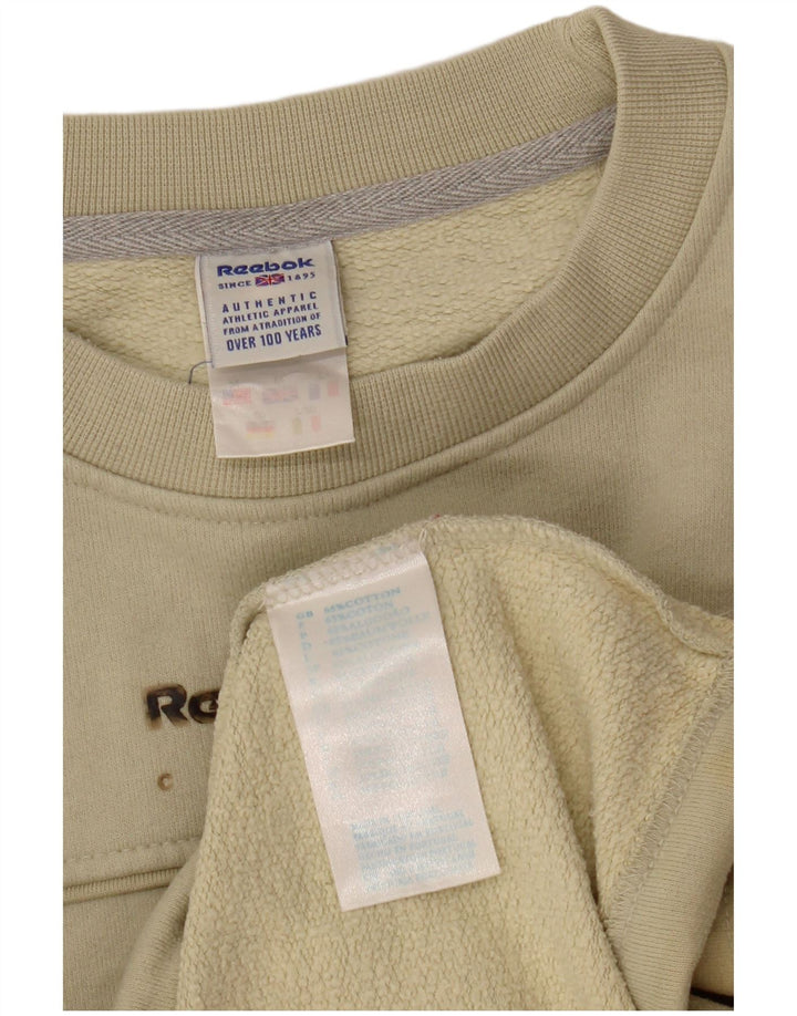 Reebok muška majica s grafičkim motivima, srednje zeleni pamuk