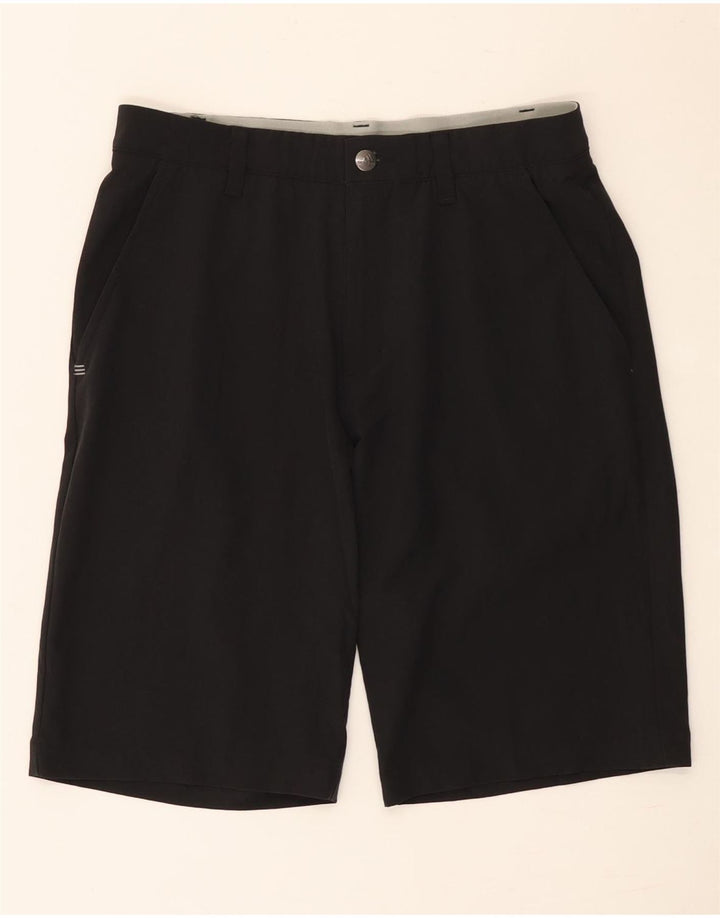 Adidas muške chino kratke hlače W28 male crne poliesterske