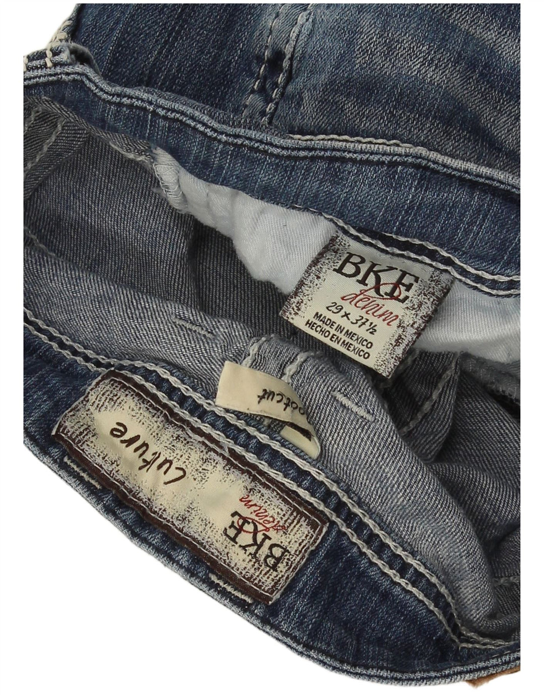 BKE ženske traperice s bootcutom W29 L37 plavi pamuk