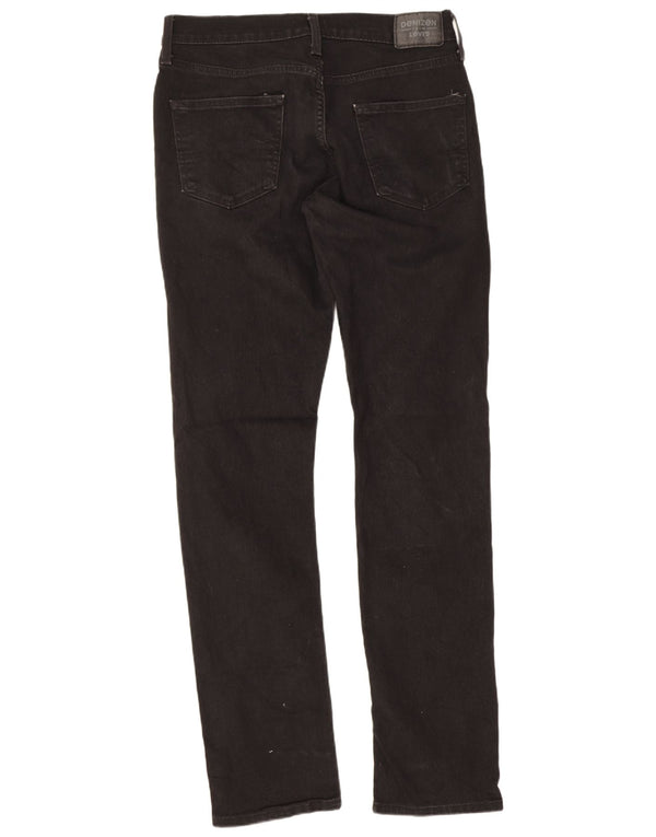 Levi's muške Denizen uske traperice W33 L32 crni pamuk