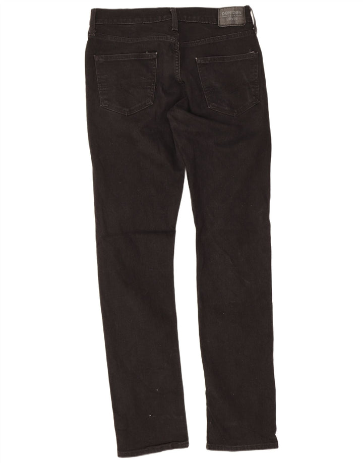 Levi's muške Denizen uske traperice W33 L32 crni pamuk