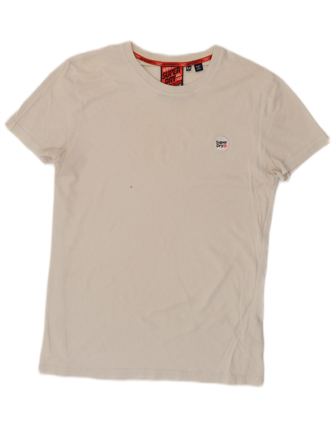 SUPERDRY muška majica kratkih rukava Srednje bijeli pamuk