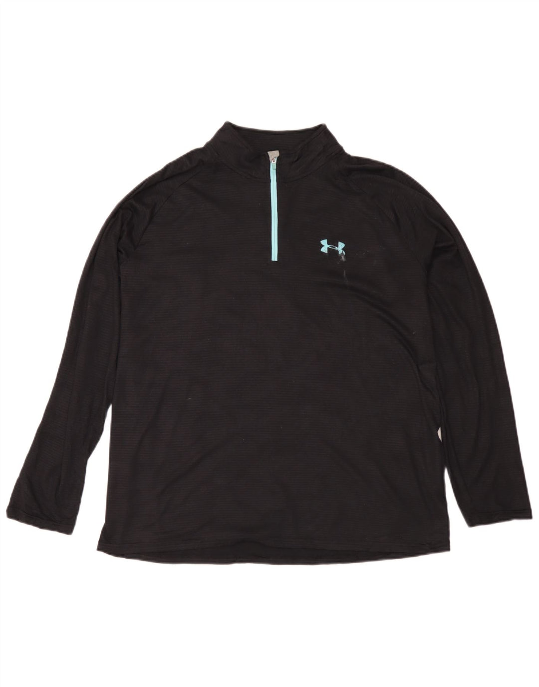 Under Armour Muška trenirka Heat Gear Zip Neck Pulover Top Large Black