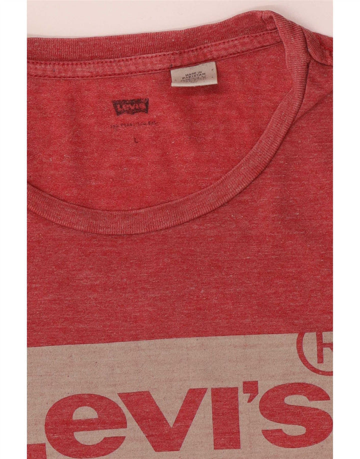 Levi's muška majica kratkih rukava s velikim crvenim flekama
