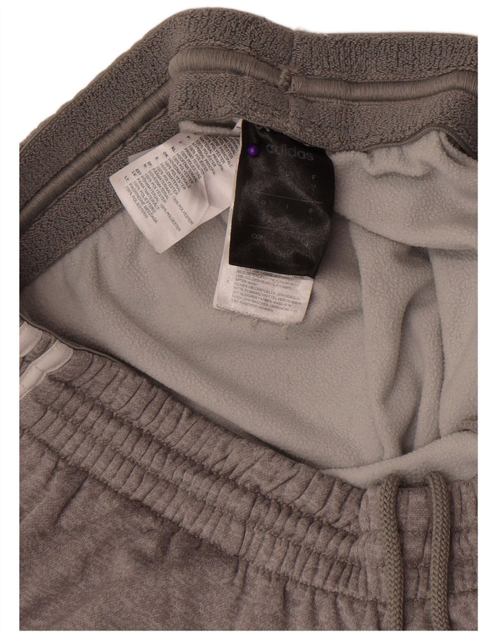 Adidas muške Climawarm trenirke hlače Joggers srednje sivi poliester