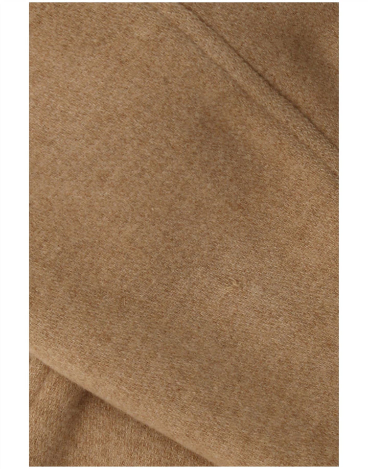 VINTAGE ženski preveliki duffle kaput s kapuljačom UK 18 XL bež