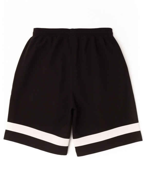 Nike Boys Sport Shorts 12-13 Years Large Black Colourblock Poliester Sports
