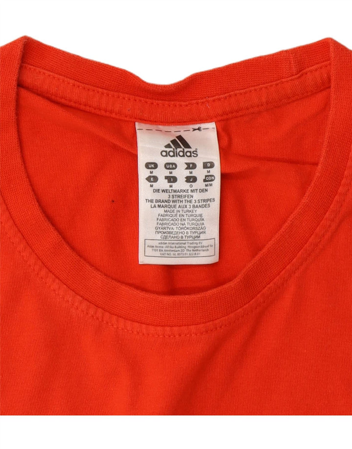 Adidas muška majica kratkih rukava srednje veličine, crveni pamuk