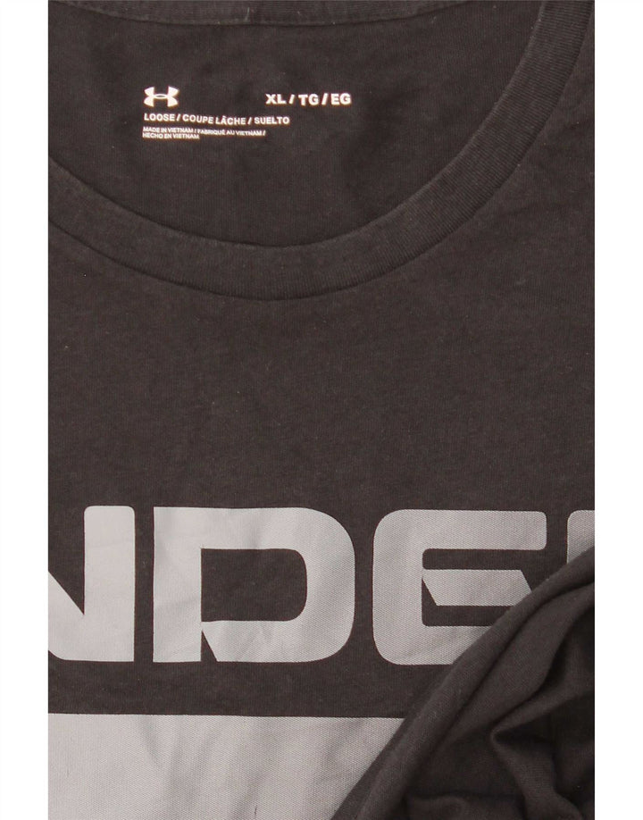 Under Armour muška majica s grafičkim motivima XL crna