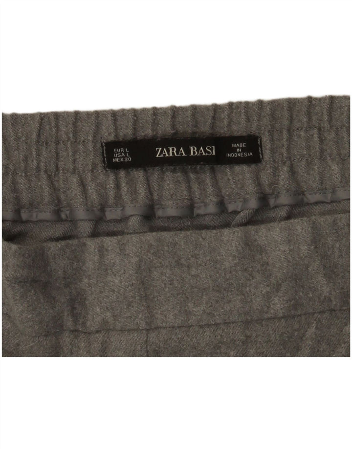 Zara ženske skraćene hlače Large W30 L25 sive