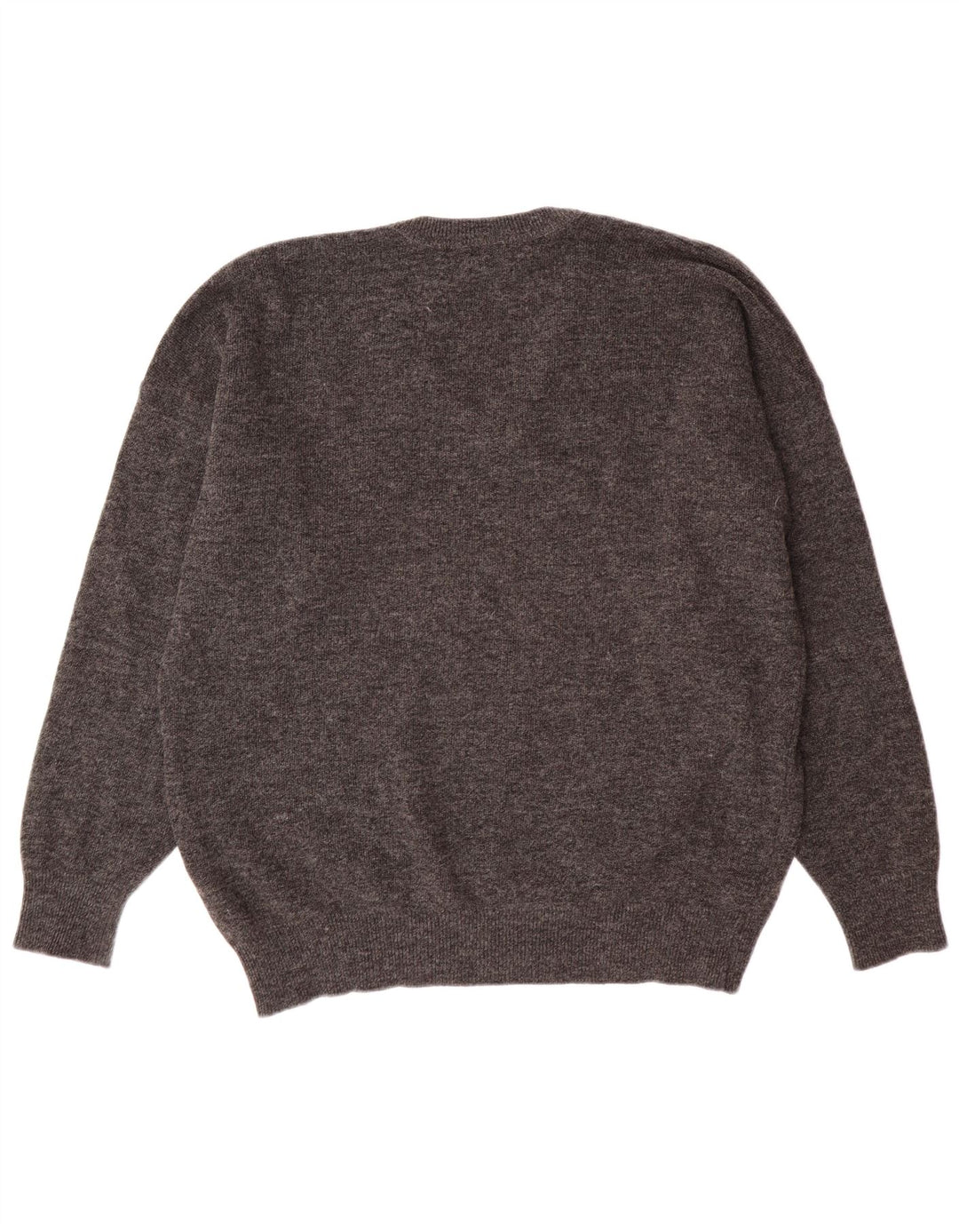 Lacoste muški džemper s V-izrezom veličina 7 2XL siva vunena