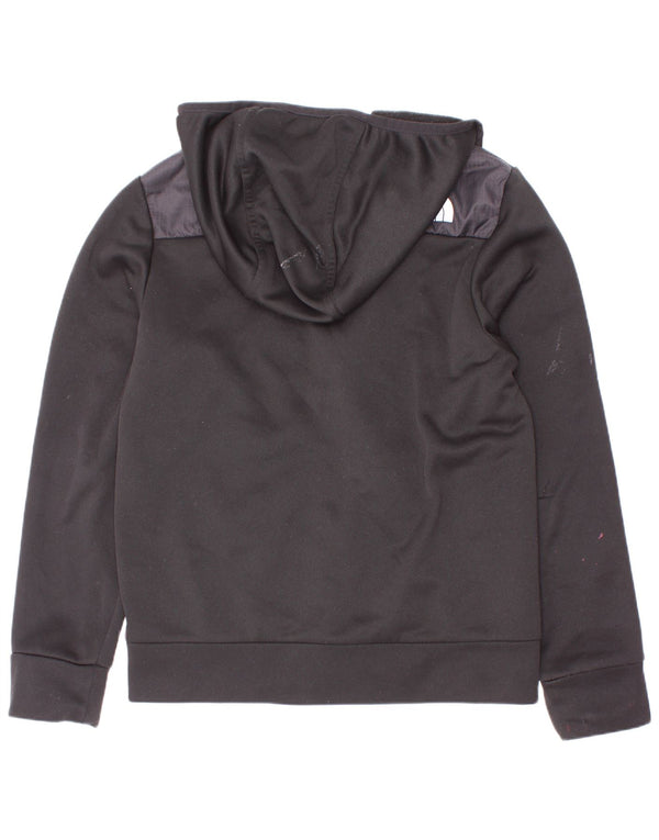 The North Face Boys pulover s kapuljačom na patentni zatvarač 9-10 godina srednje crne boje
