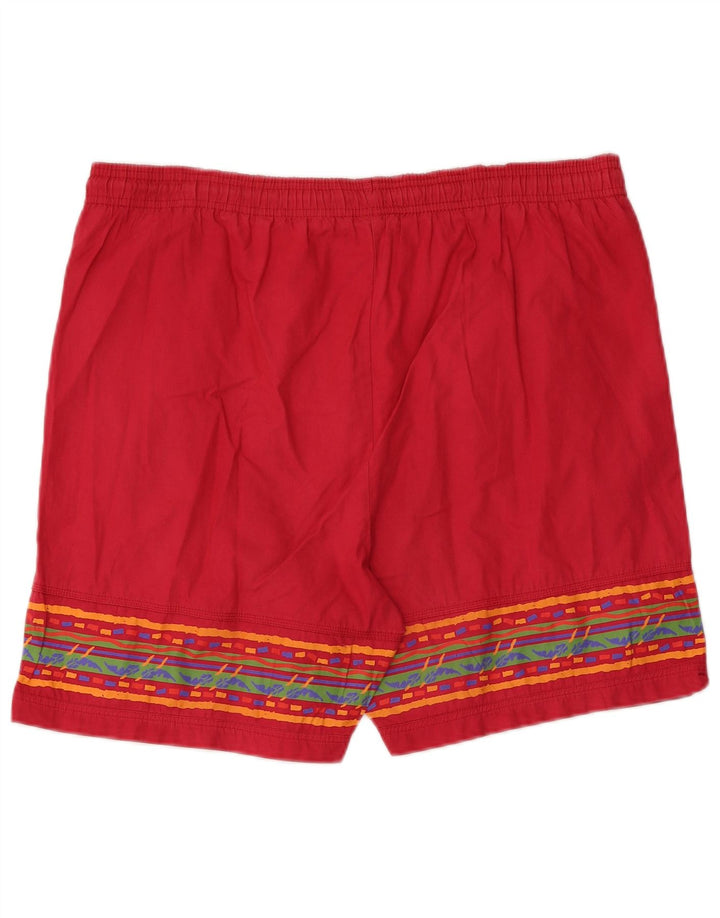 Puma muške sportske kratke hlače Large Red Geometric Pamuk
