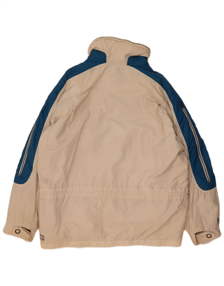 Colmar muška velika skijaška jakna s kapuljačom IT 50 Medium Off White Colourblock