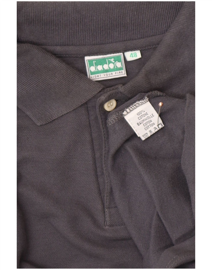 DIADORA Muška polo majica dugih rukava IT 48 srednje sivi pamuk