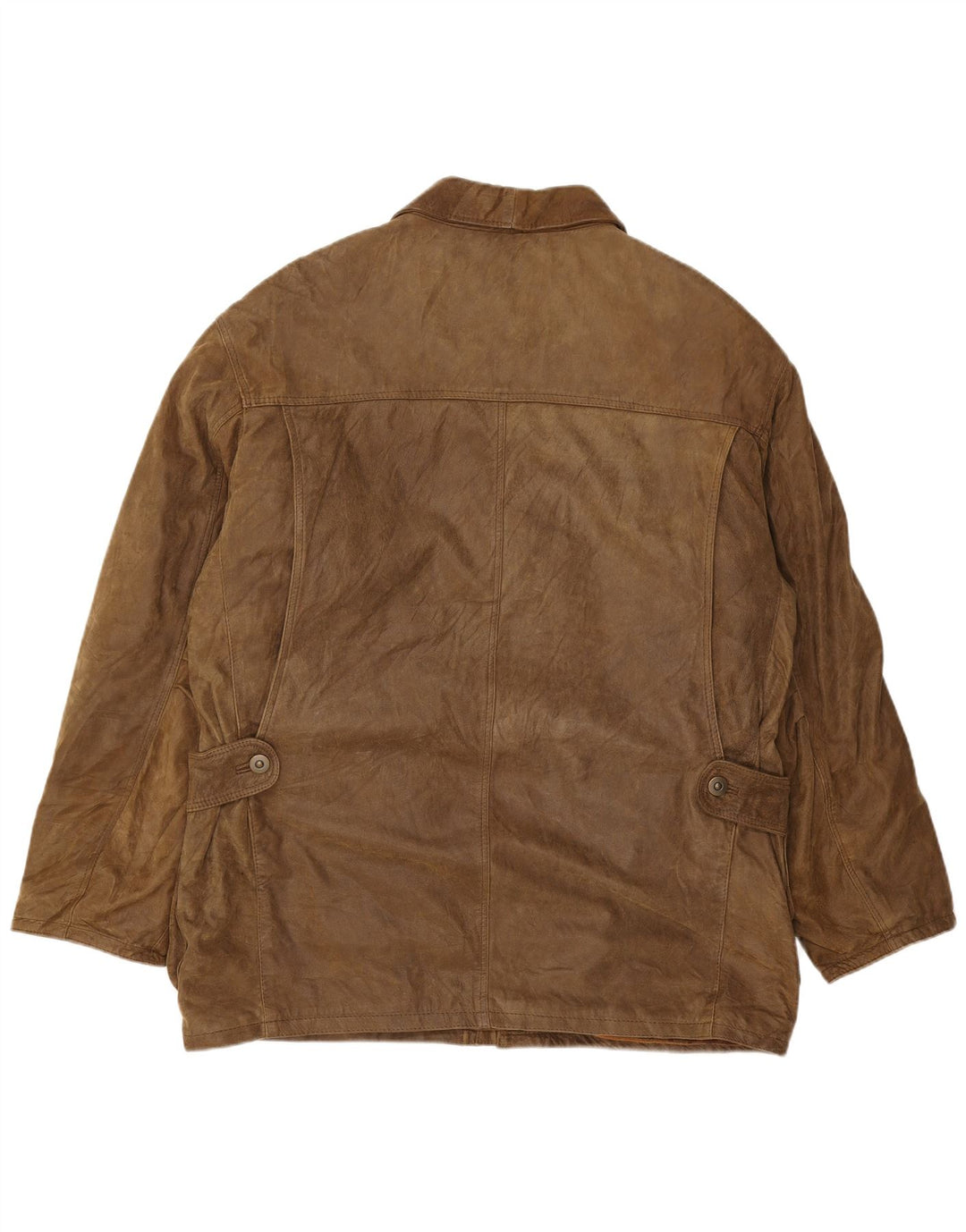 Essebi muška kožna jakna IT 54 2XL smeđa koža