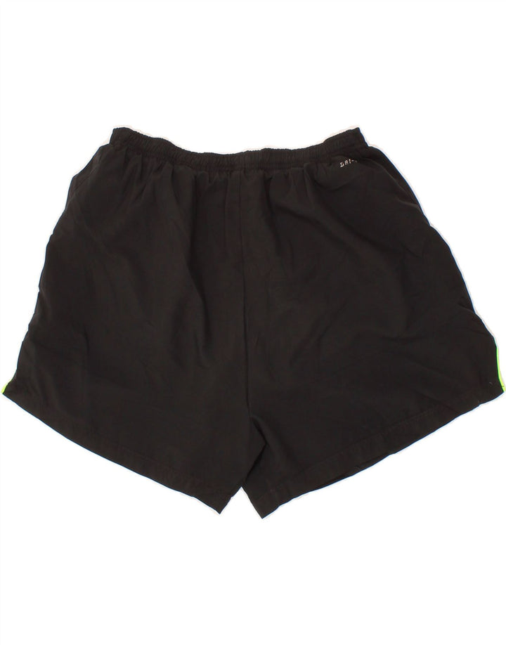 NIKE Womens Dri Fit Sport Shorts UK 12 Medium Black Polyester Vintage Nike and Second-Hand Nike from Messina Hembry 