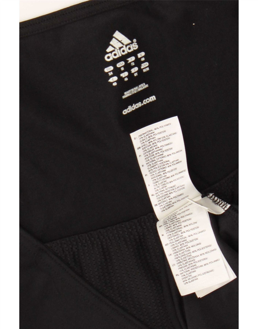 Adidas ženski prsluk Climalite Top UK 14 Medium Black Colourblock poliester