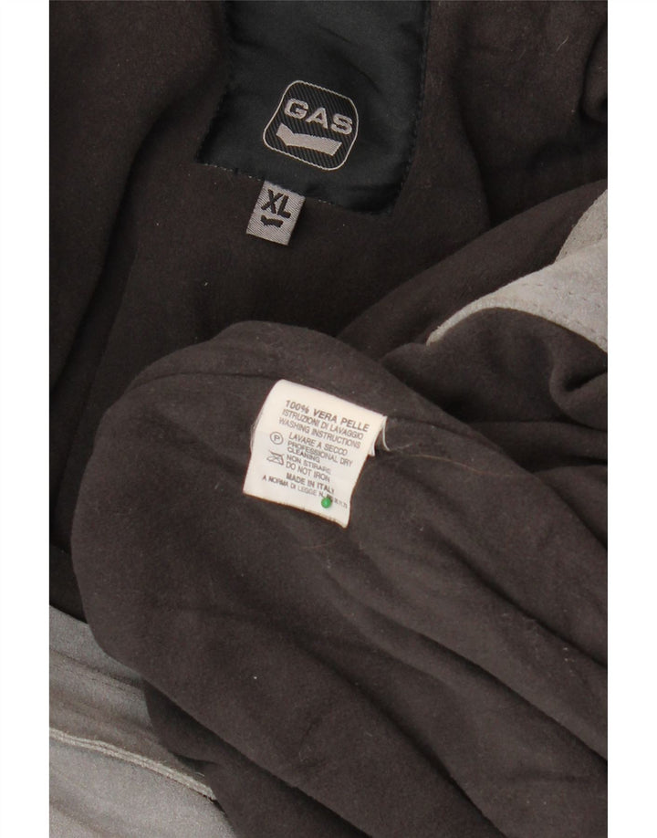 GAS Muška antilop jakna UK 42 XL siva koža