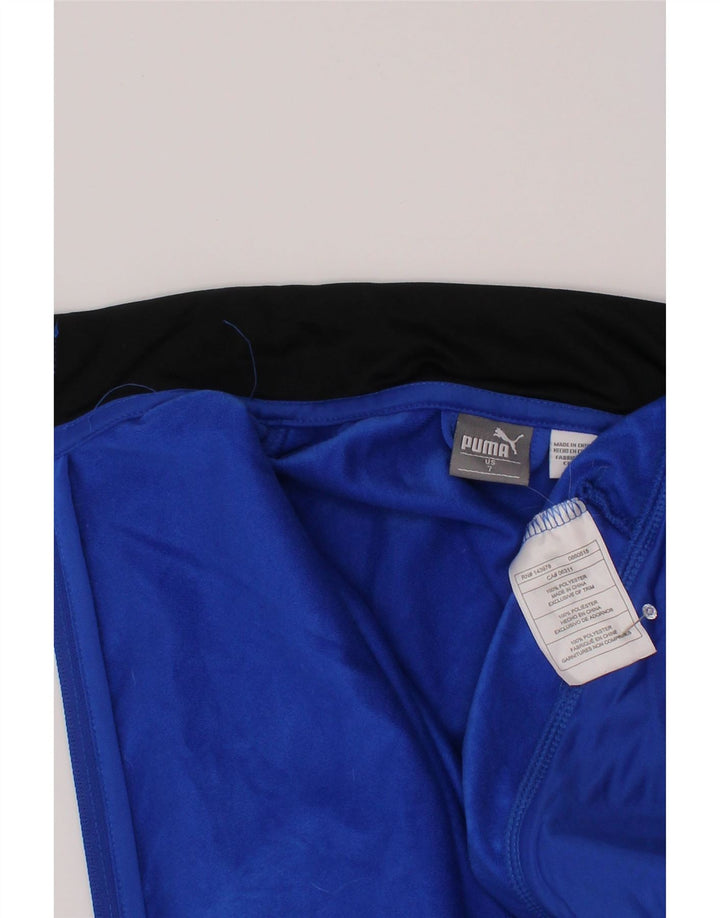 Puma Boys Graphic Trenirka Gornja jakna 6-7 godina plavi poliester