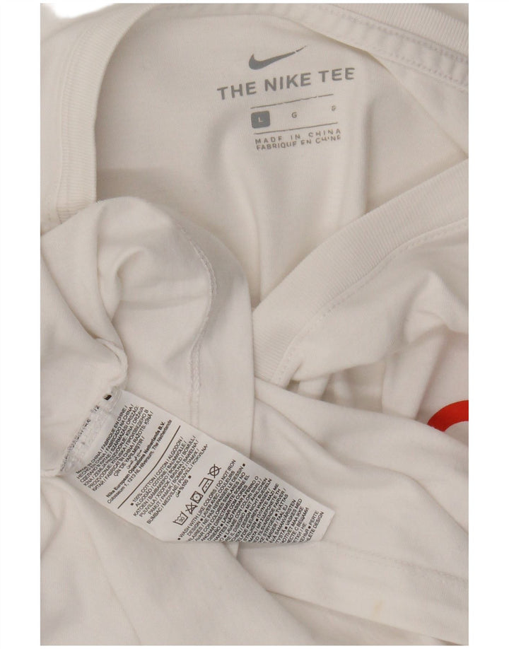 Nike muška majica s grafičkim motivima, veliki bijeli pamuk