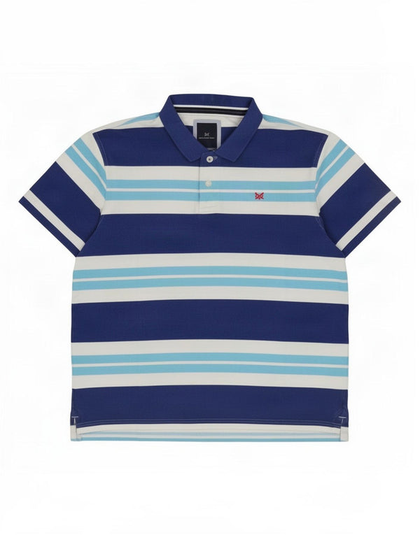 Crew Clothing Muška polo majica 2XL pamuk na plave pruge