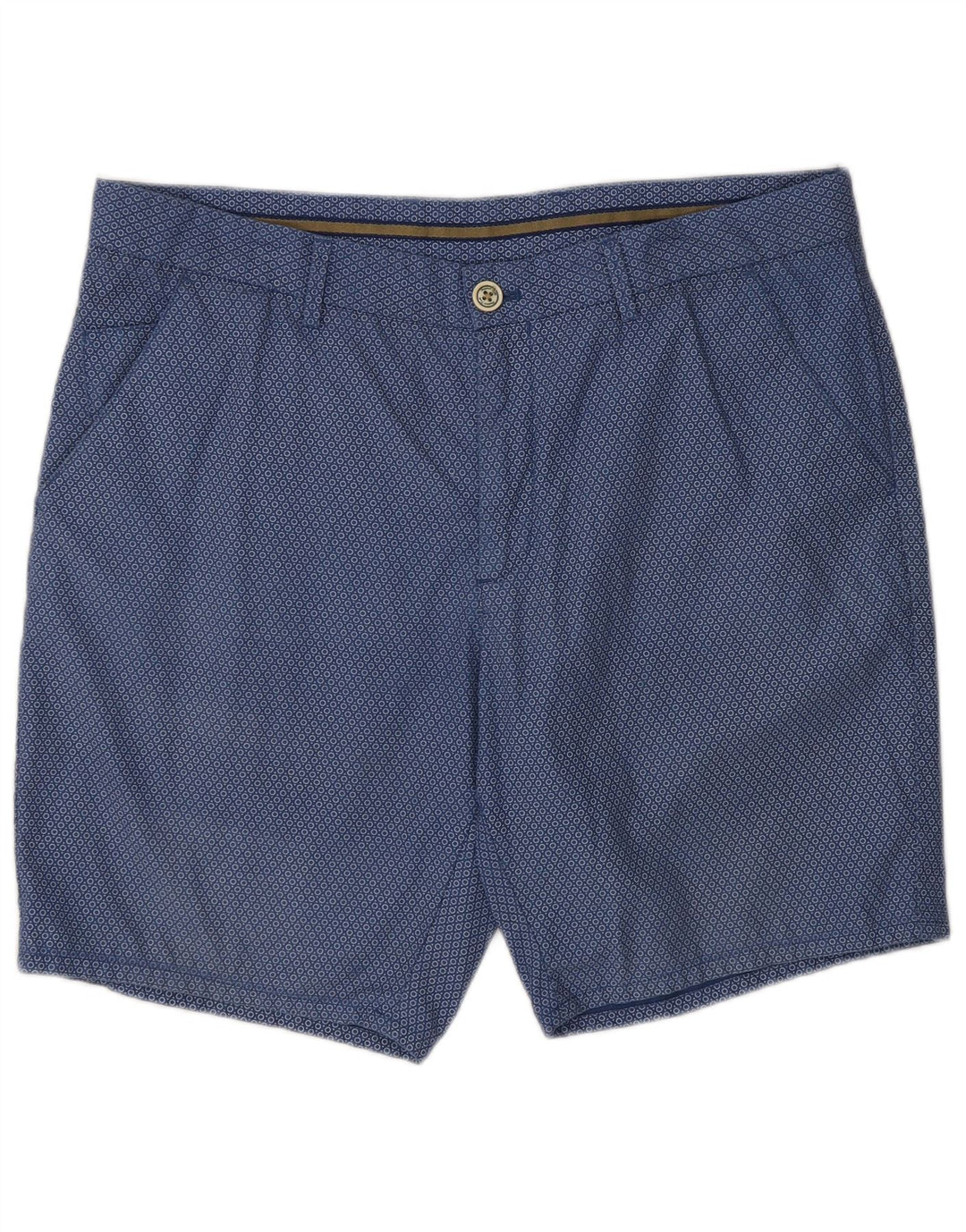 Massimo Dutti muške chino kratke hlače EU 44 Large W34 tamnoplave na točkice