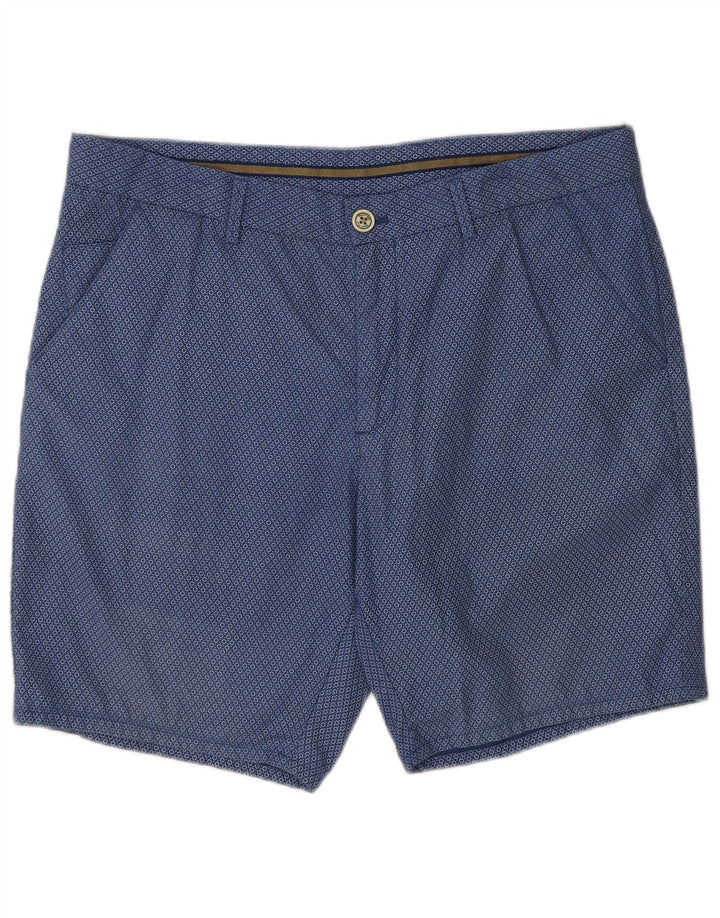 Massimo Dutti muške chino kratke hlače EU 44 Large W34 tamnoplave na točkice