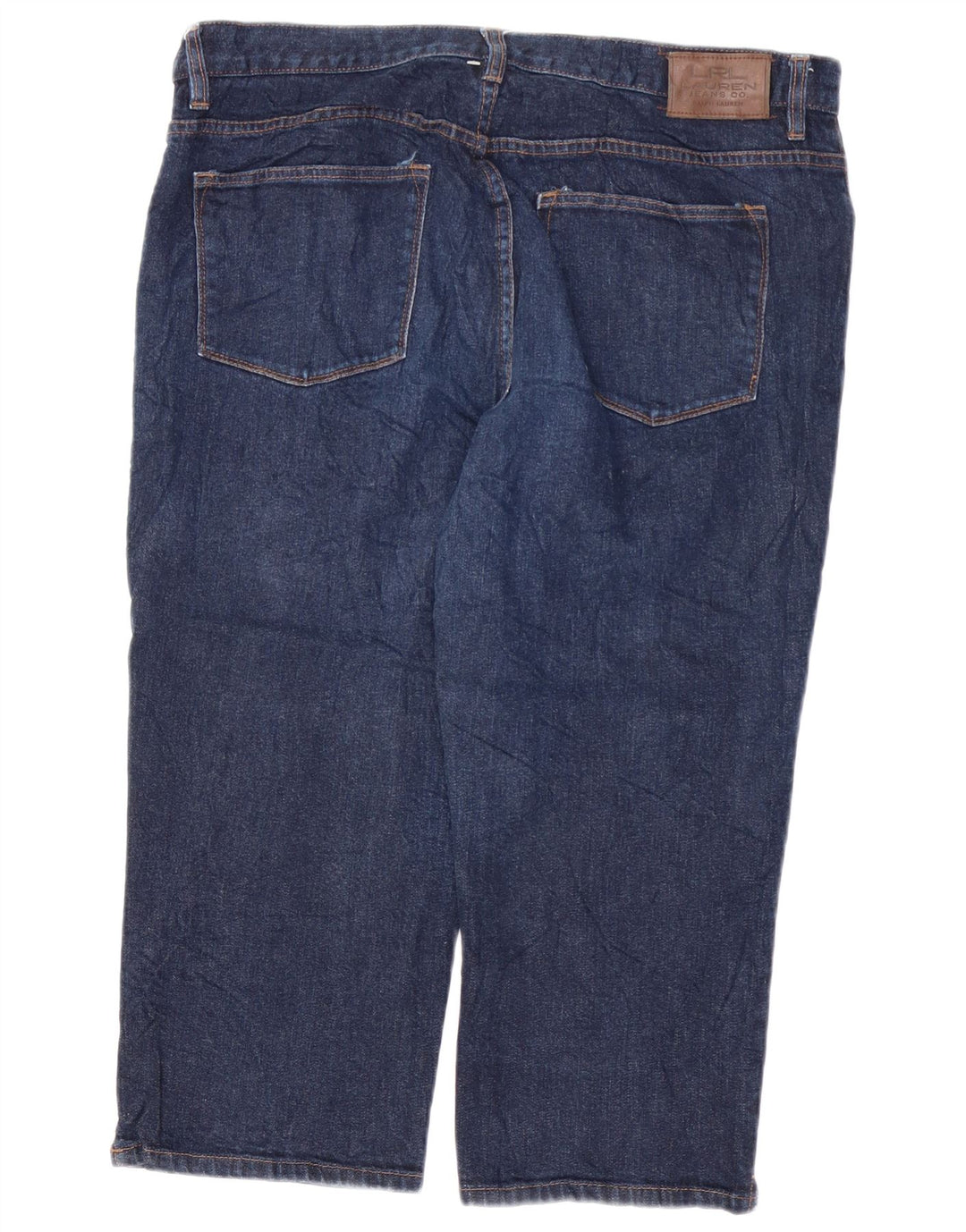 RALPH LAUREN Ženske kapri traperice US 16 2XL W38 L21 tamnoplavi pamuk