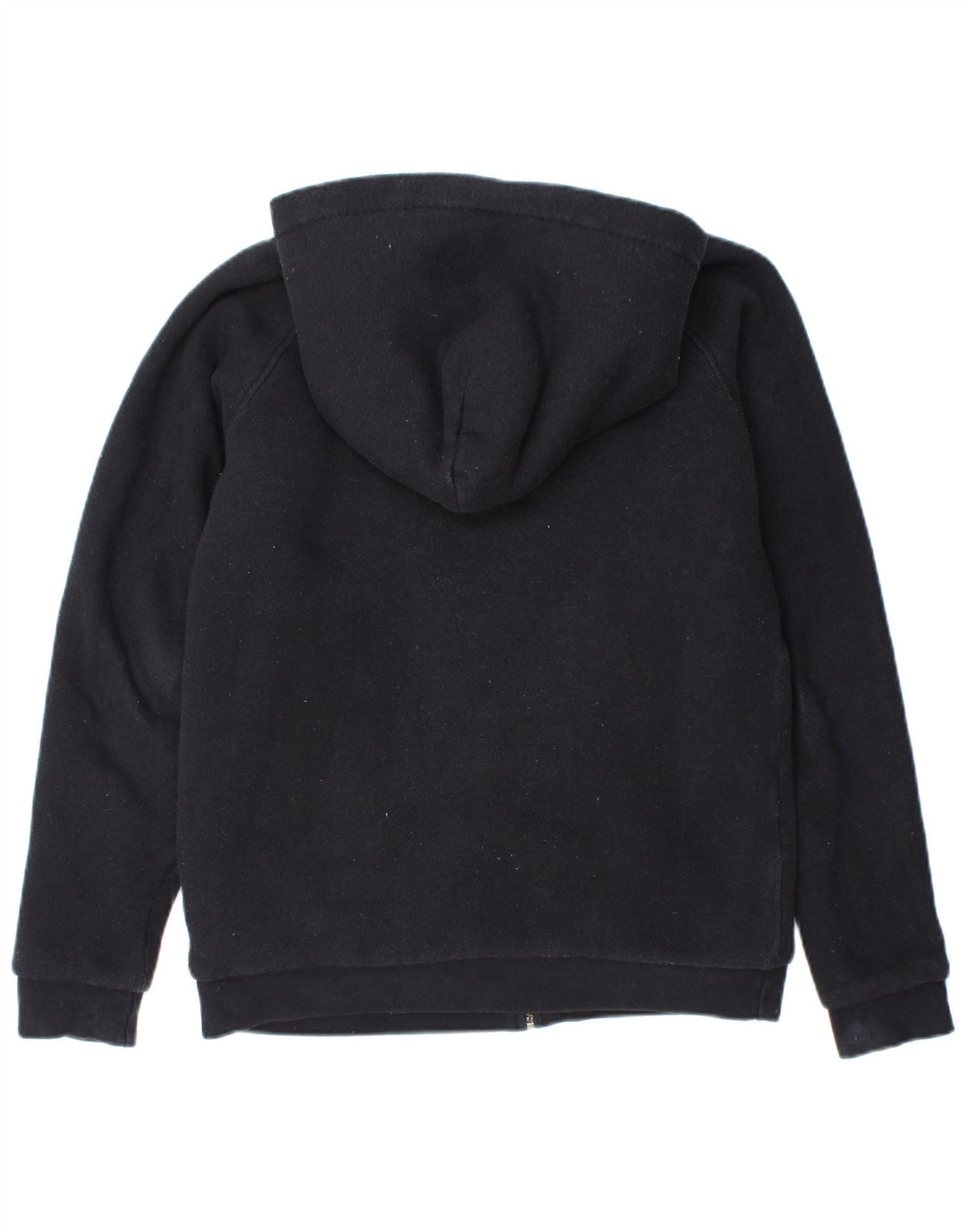 JACK WILLS Ženska pulover s kapuljačom Sherpa Graphic Zip UK 10 Mala crna